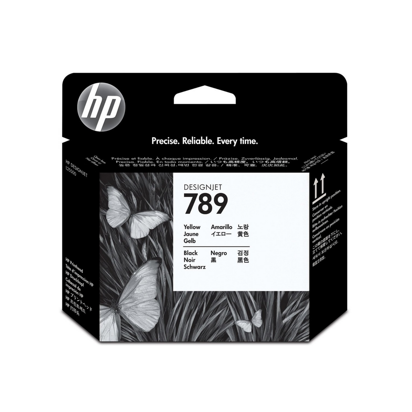 HP 789 CABEZAL DE IMPRESION AMARILLO/NEGRO DESIGNJET CH612A