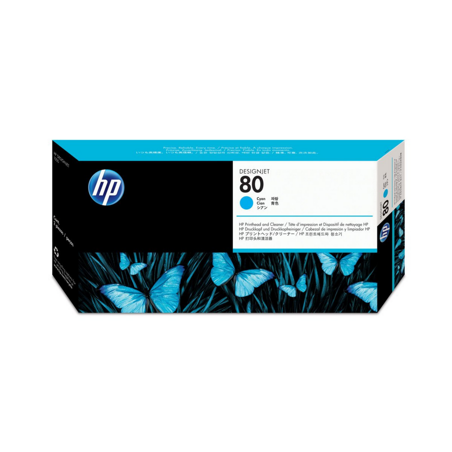 HP 80 CABEZAL DE IMPRESION CIAN C4821A