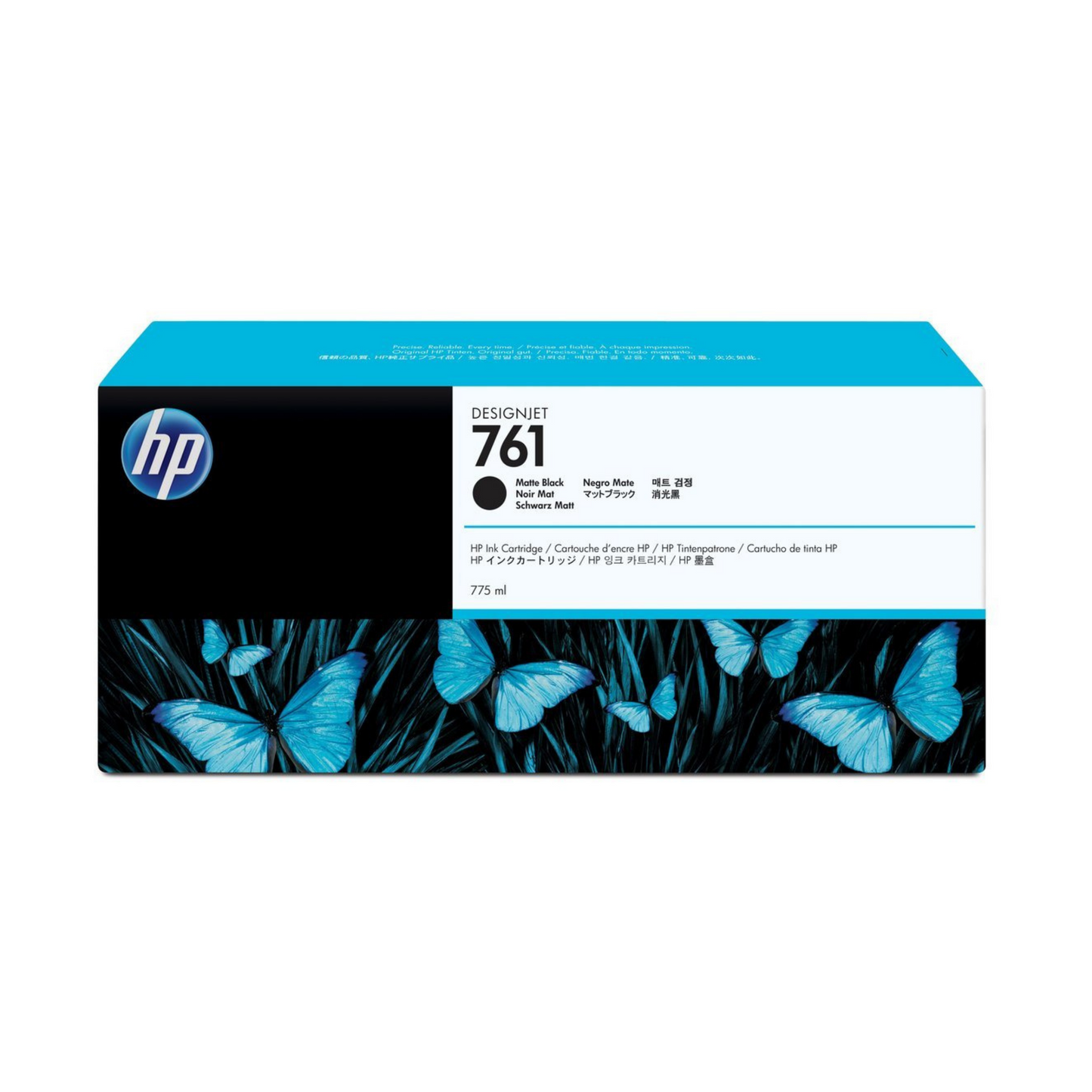 HP 761 ALTO RENDIMIENTO CARTUCHO NEGRO MATE DESIGNJET 775ML CM997A