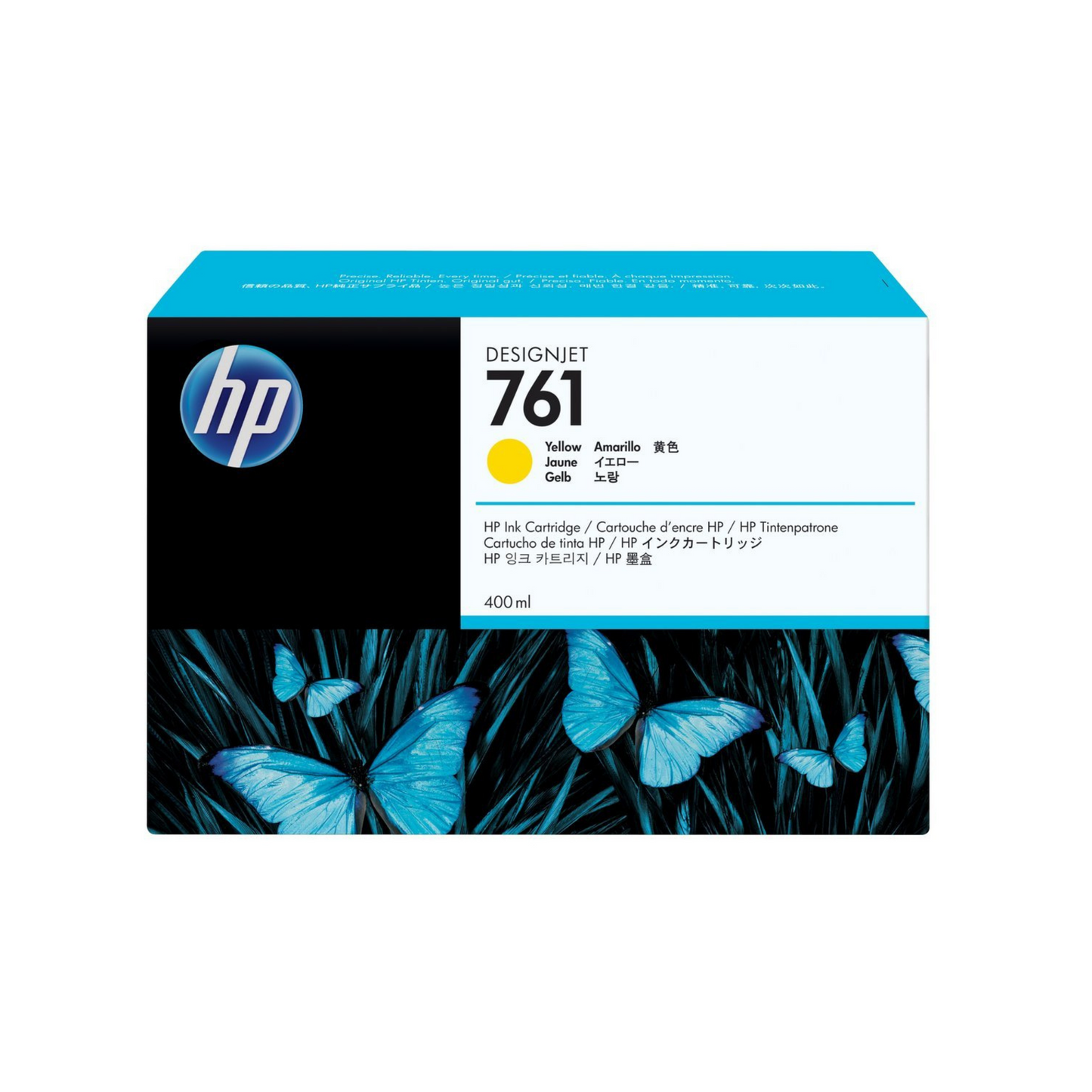 HP 761 CARTUCHO AMARILLO DESIGNJET 400ML CM992A