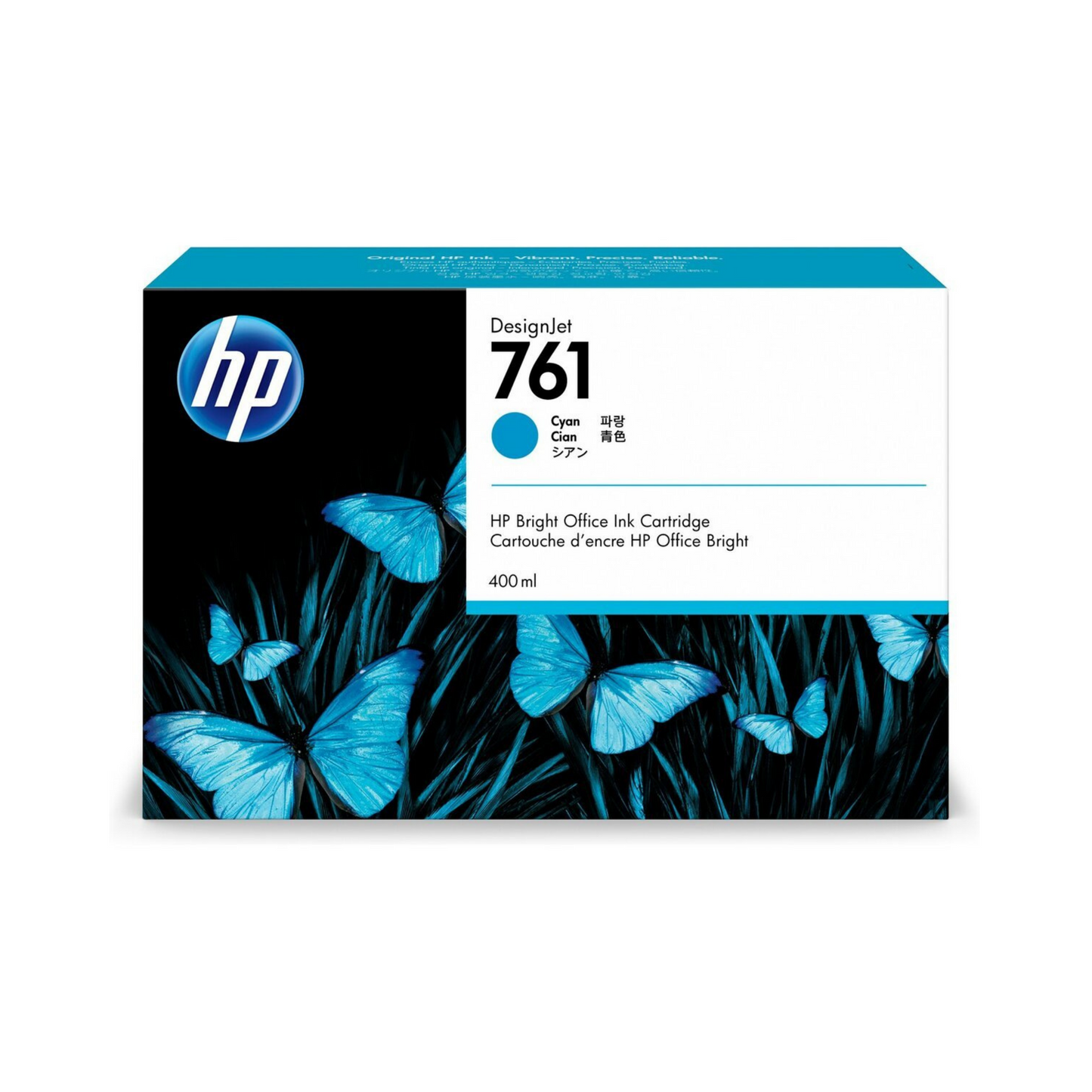 HP 761 CARTUCHO CIAN DESIGNJET 400ml CM994A