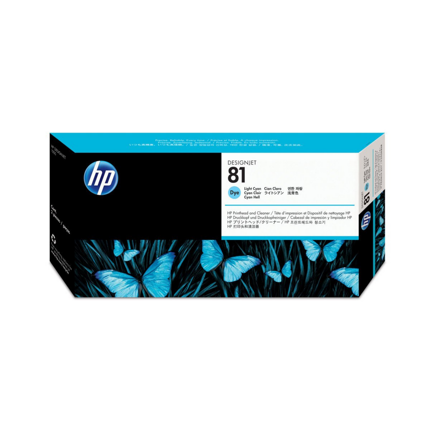 HP 81 CABEZAL DE IMPRESION CIAN CLARO DYE C4954A
