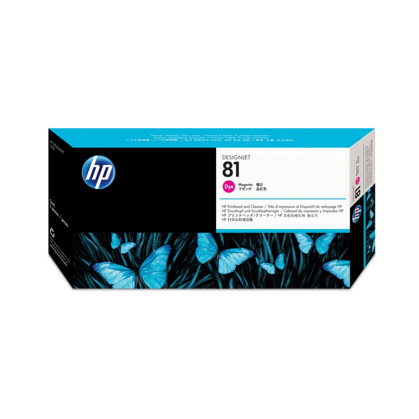 HP 81 CABEZAL DE IMPRESION MAGENTA DYE C4952A