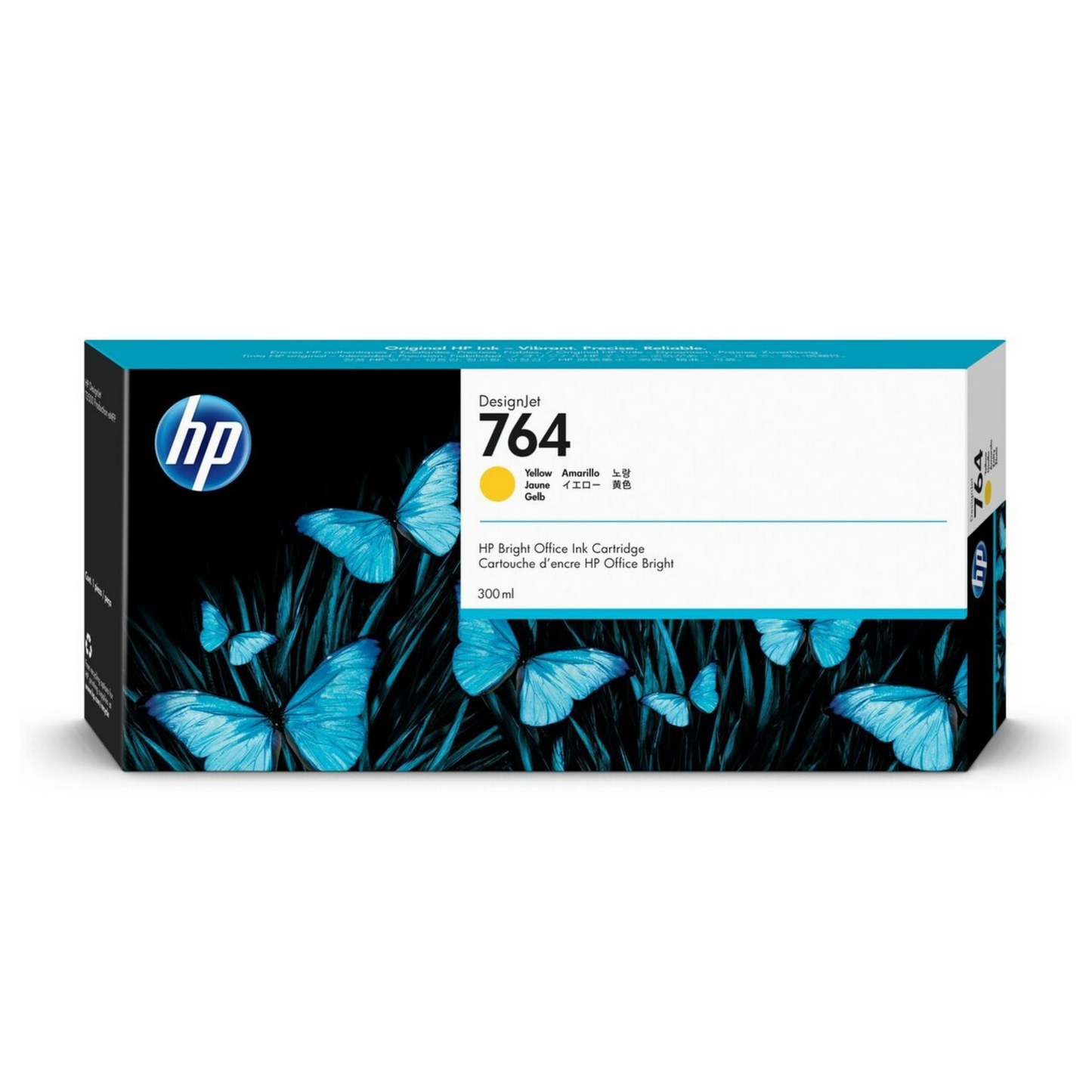 HP 764 CARTUCHO AMARILLO DESIGNJET 300ml C1Q15A