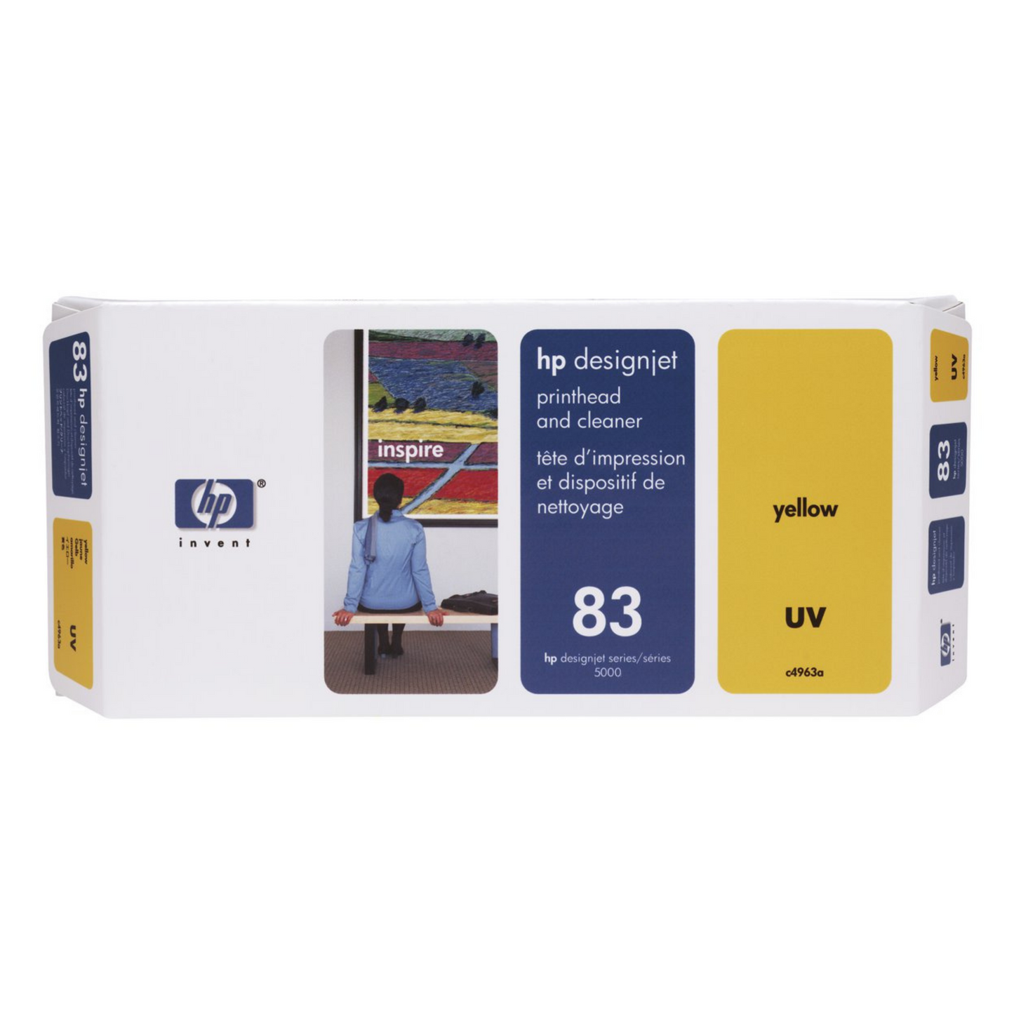 HP 83 CABEZAL DE IMPRESION UV AMARILLO C4963A