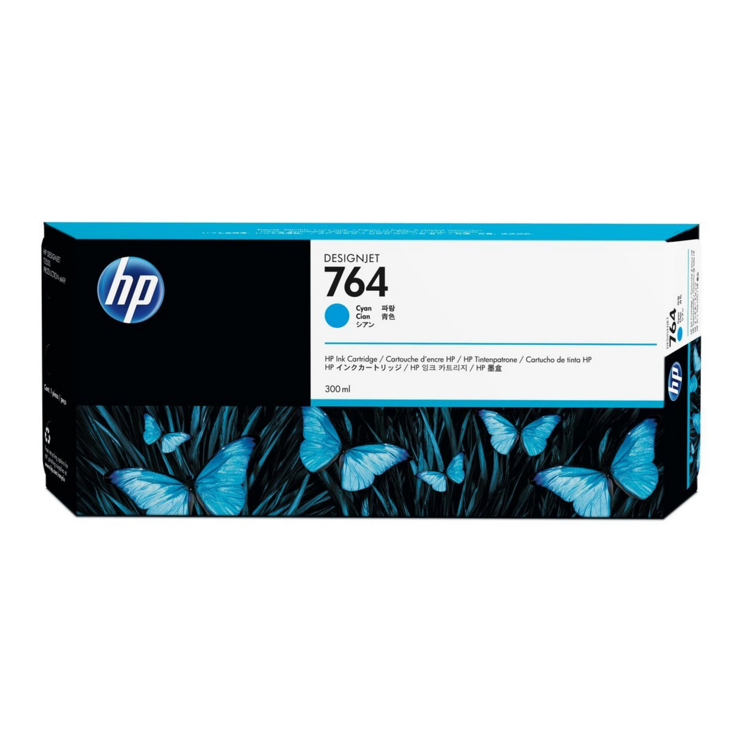 HP 764 CARTUCHO CIAN DESIGNJET 300ML C1Q13A