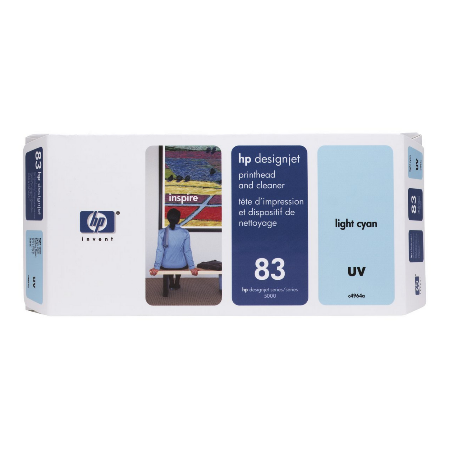 HP 83 CABEZAL DE IMPRESION UV CIAN CLARO C4964A