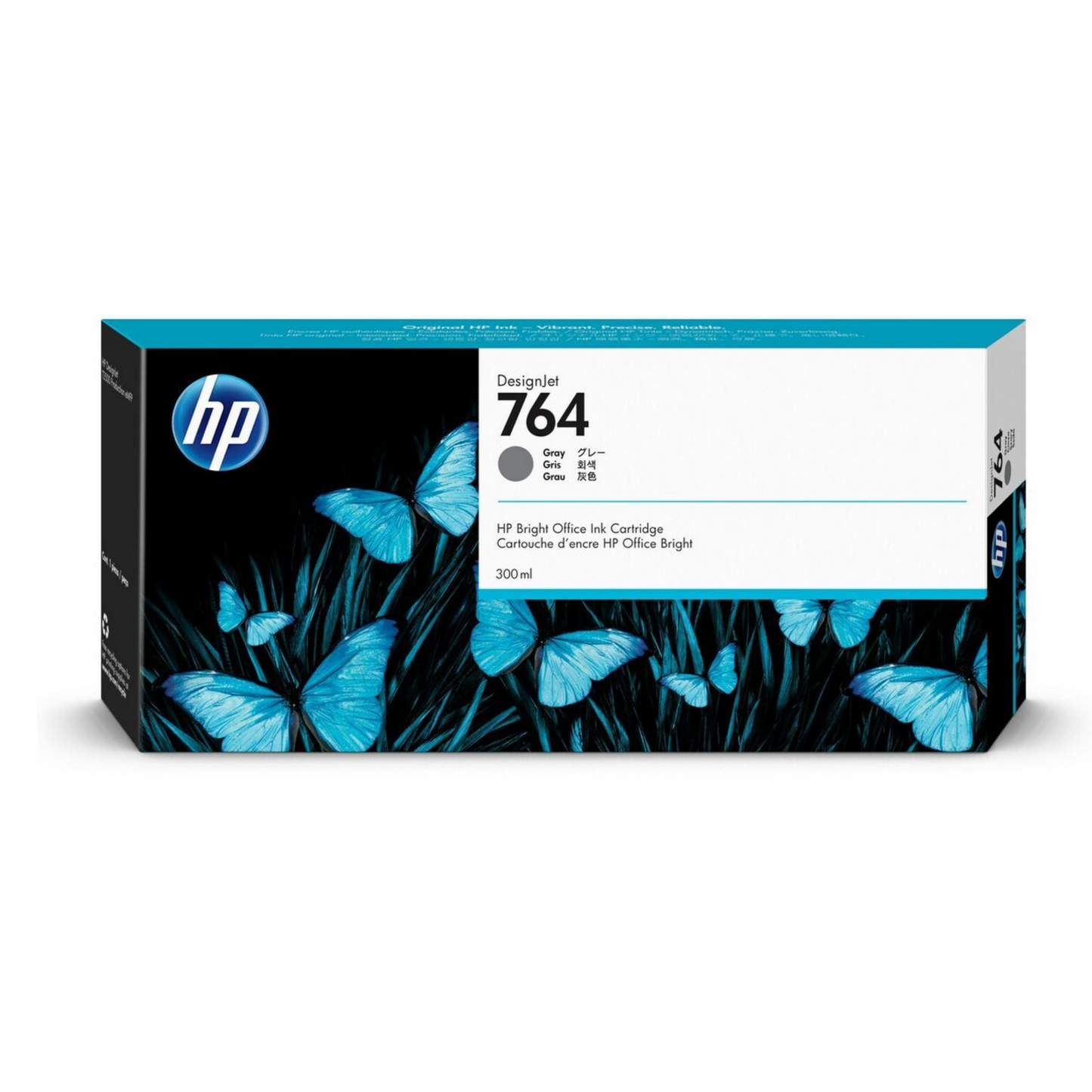 HP 764 CARTUCHO GRIS DESIGNJET 300ml C1Q18A