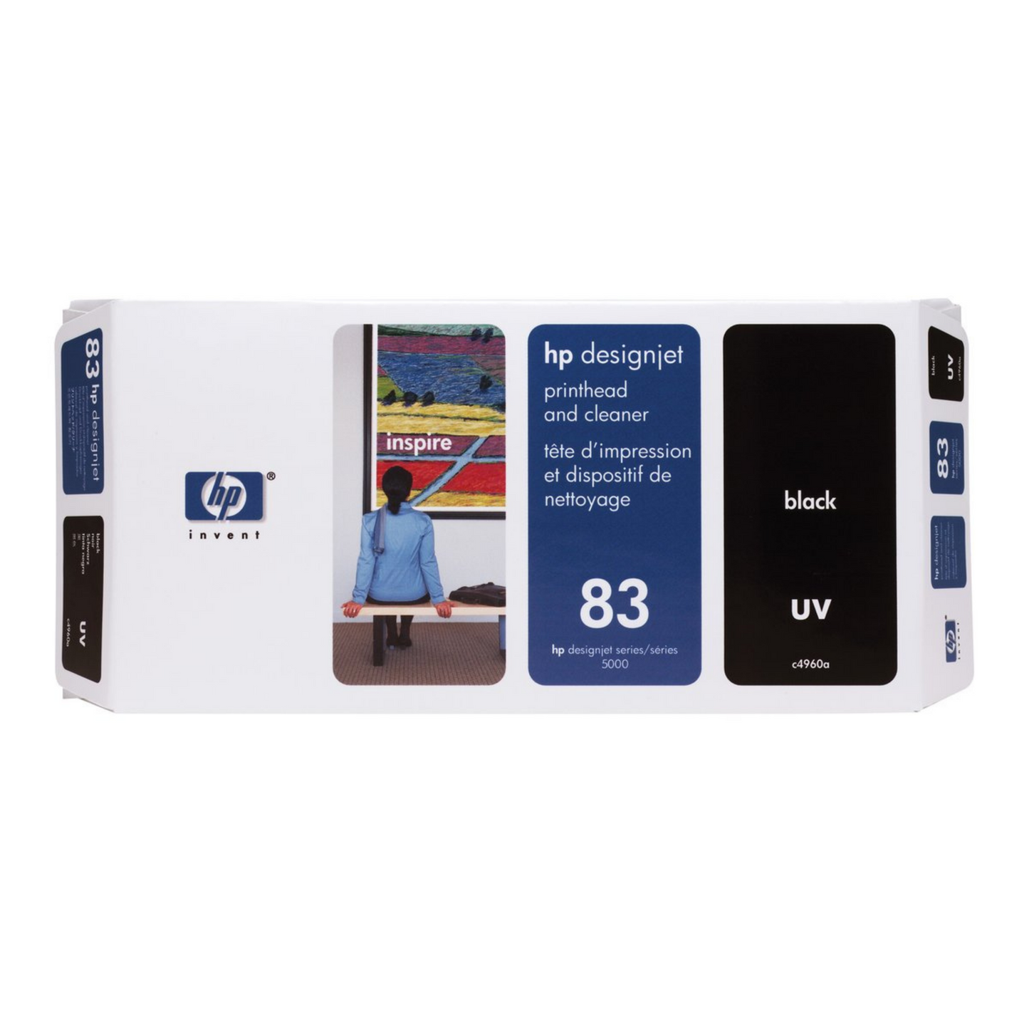 HP 83 CABEZAL DE IMPRESION UV NEGRO C4960A