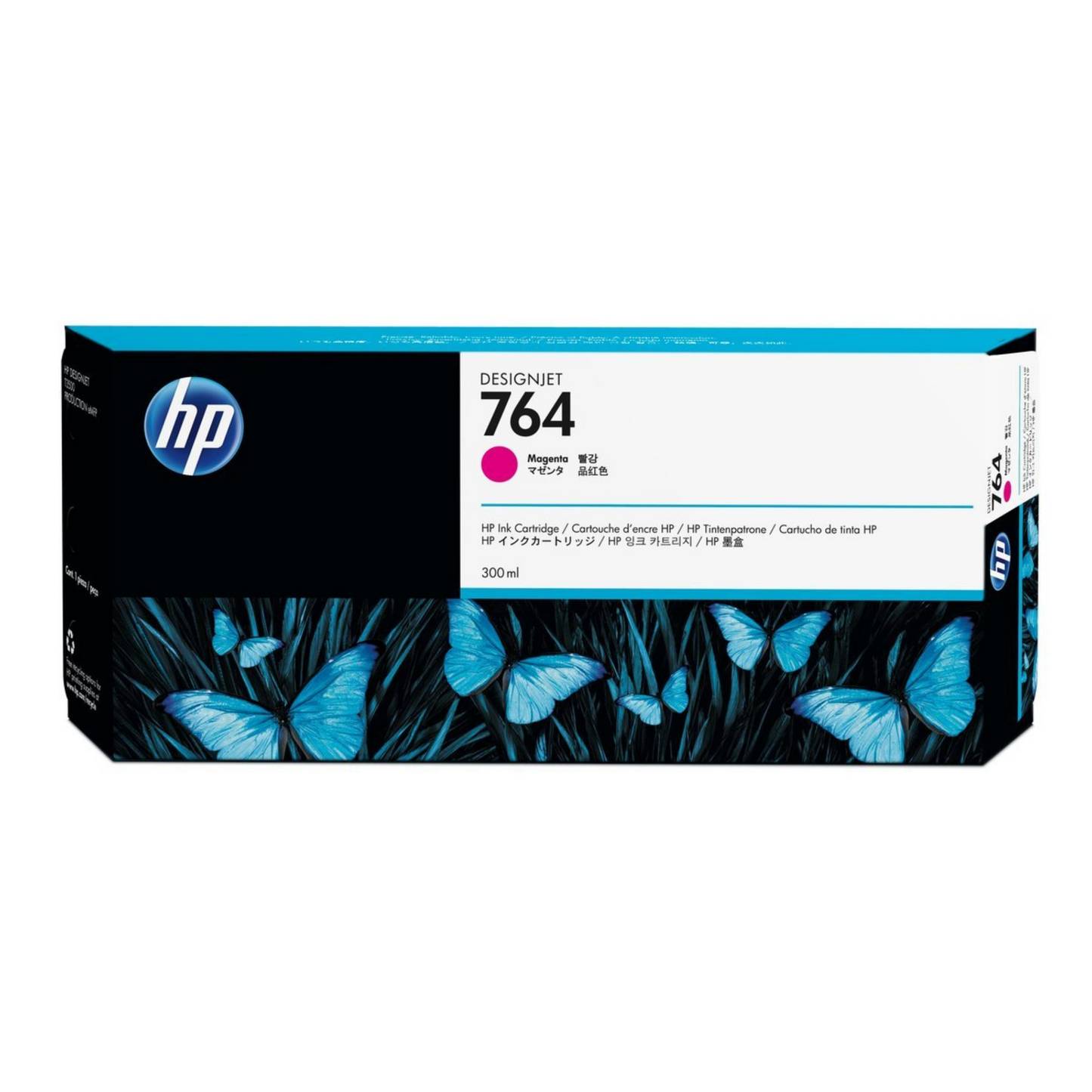 HP 764 CARTUCHO MAGENTA DESIGNJET 300ml C1Q14A