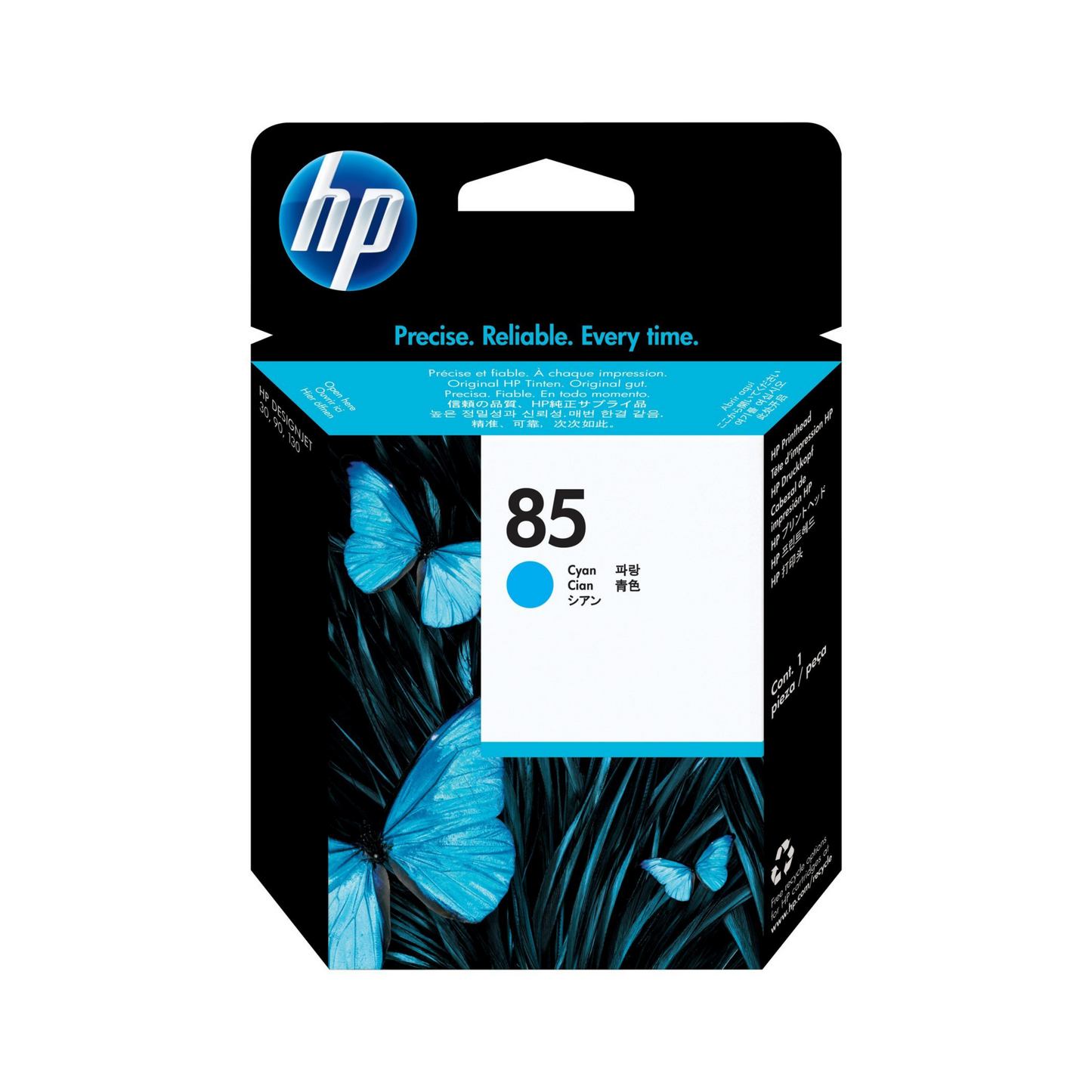HP 85 CABEZAL DE IMPRESION CIAN C9420A