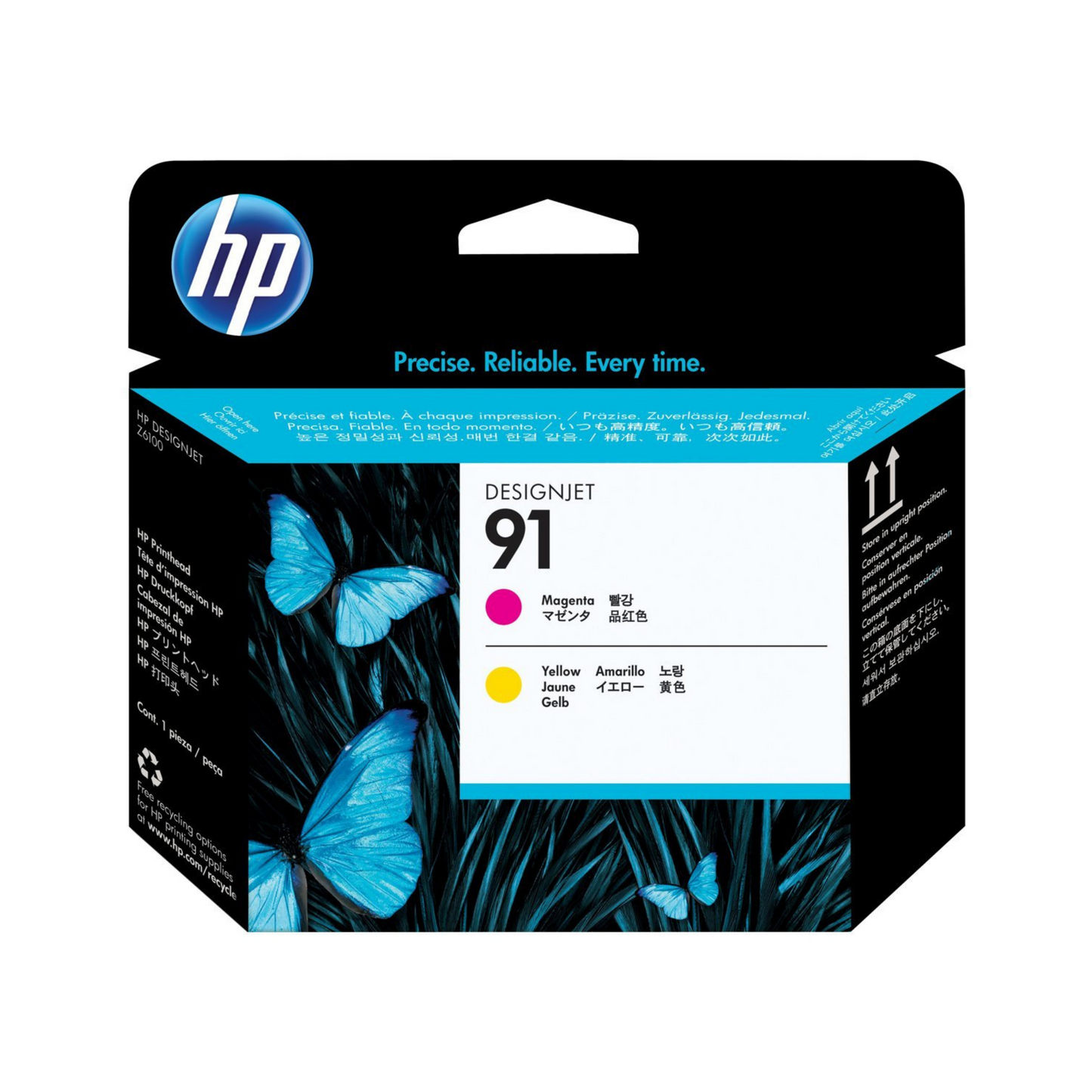 HP 91 CABEZAL DE IMPRESION MAGENTA/AMARILLO DESIGNJET C9461A
