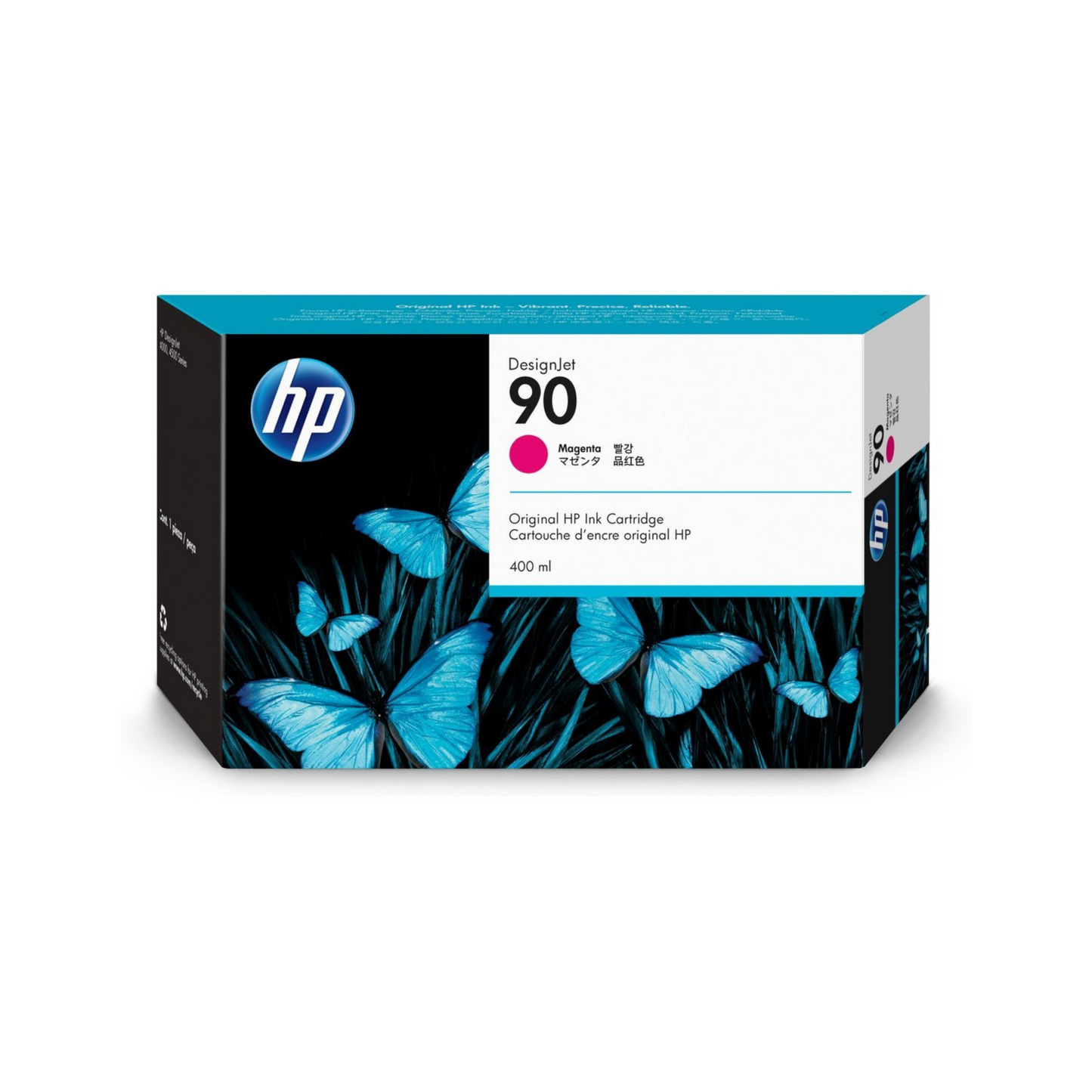 HP 90 CARTUCHO MAGENTA DESIGNJET 400ML C5063A