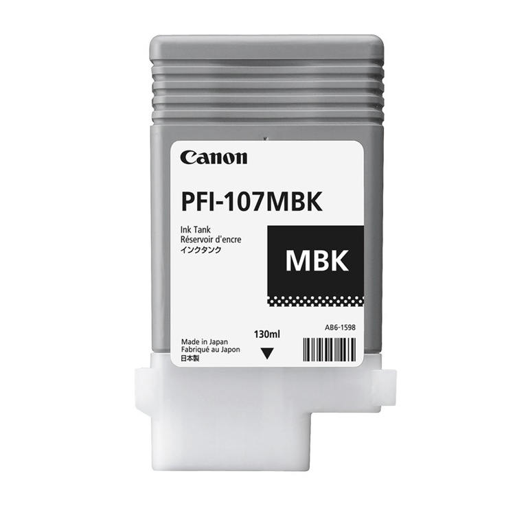 CANON CARTUCHO NEGRO MATE 130ML PFI-107MBK