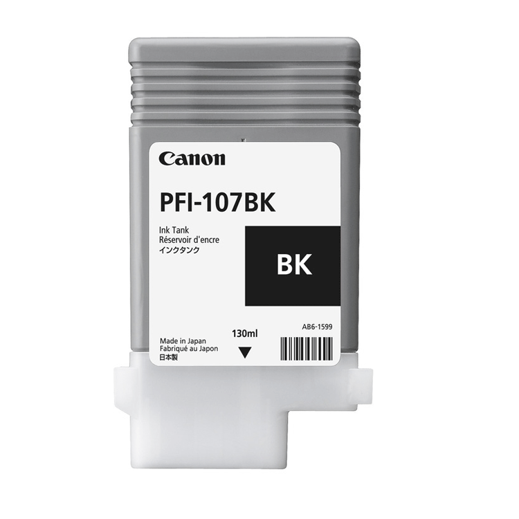 CANON CARTUCHO NEGRO 130ML PFI-107BK