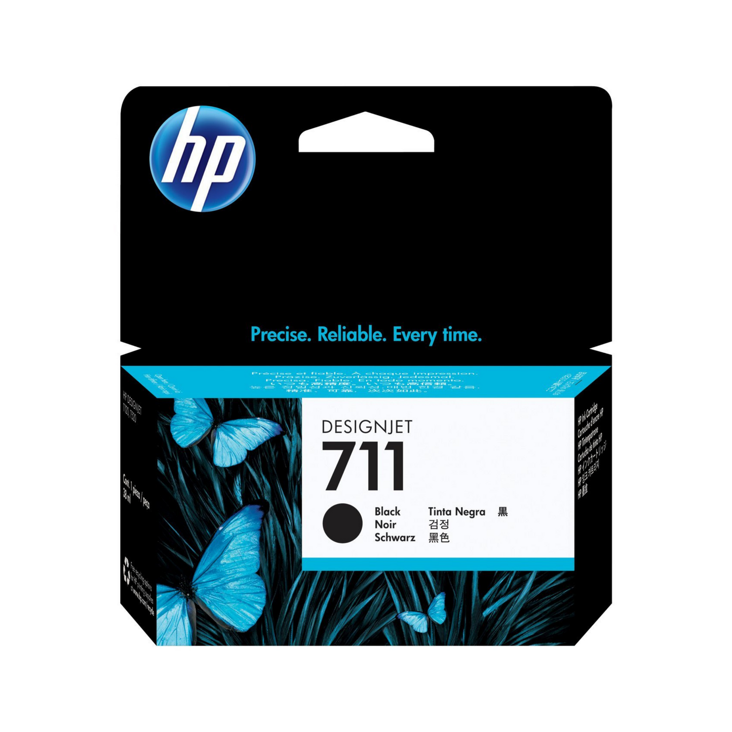 HP 711 CARTUCHO NEGRO DESIGNJET 38ml CZ129A