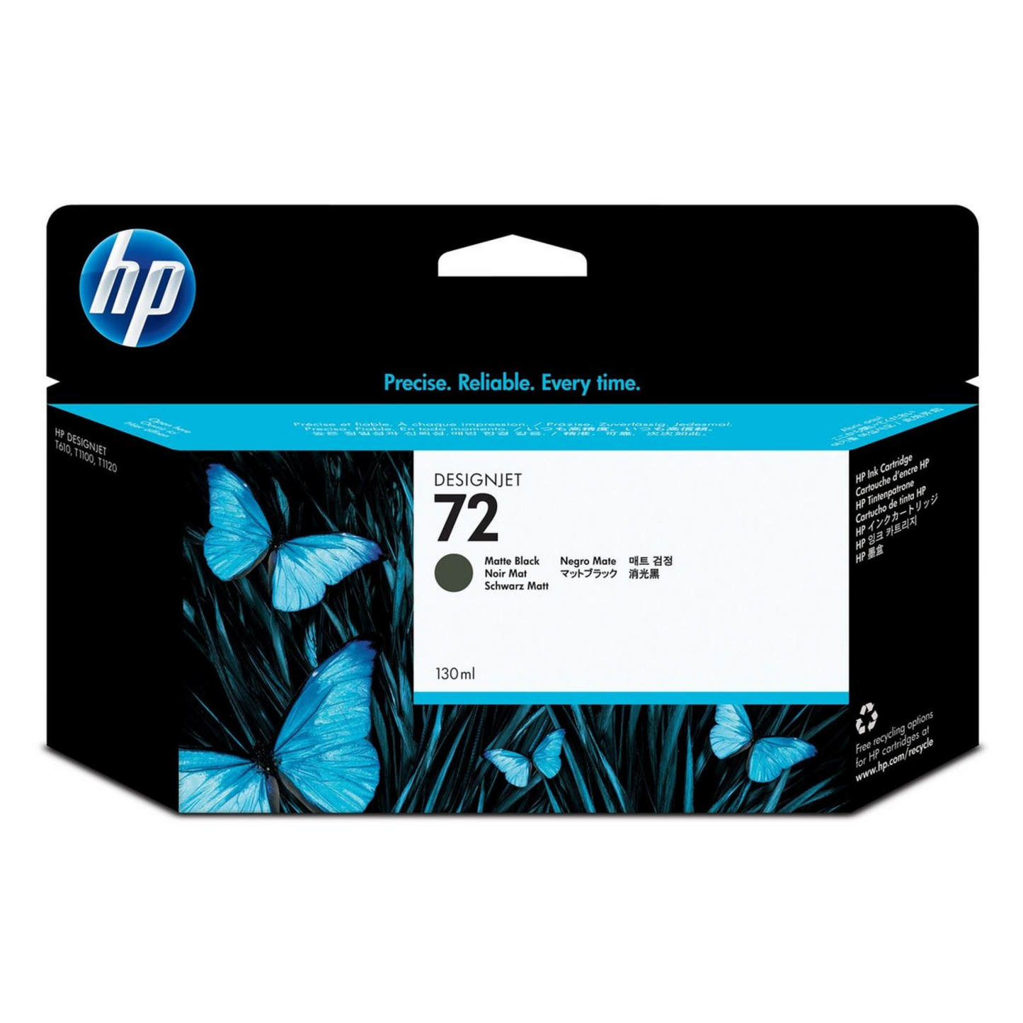HP 72 CARTUCHO NEGRO MATE DESIGNJET 130ml C9403A