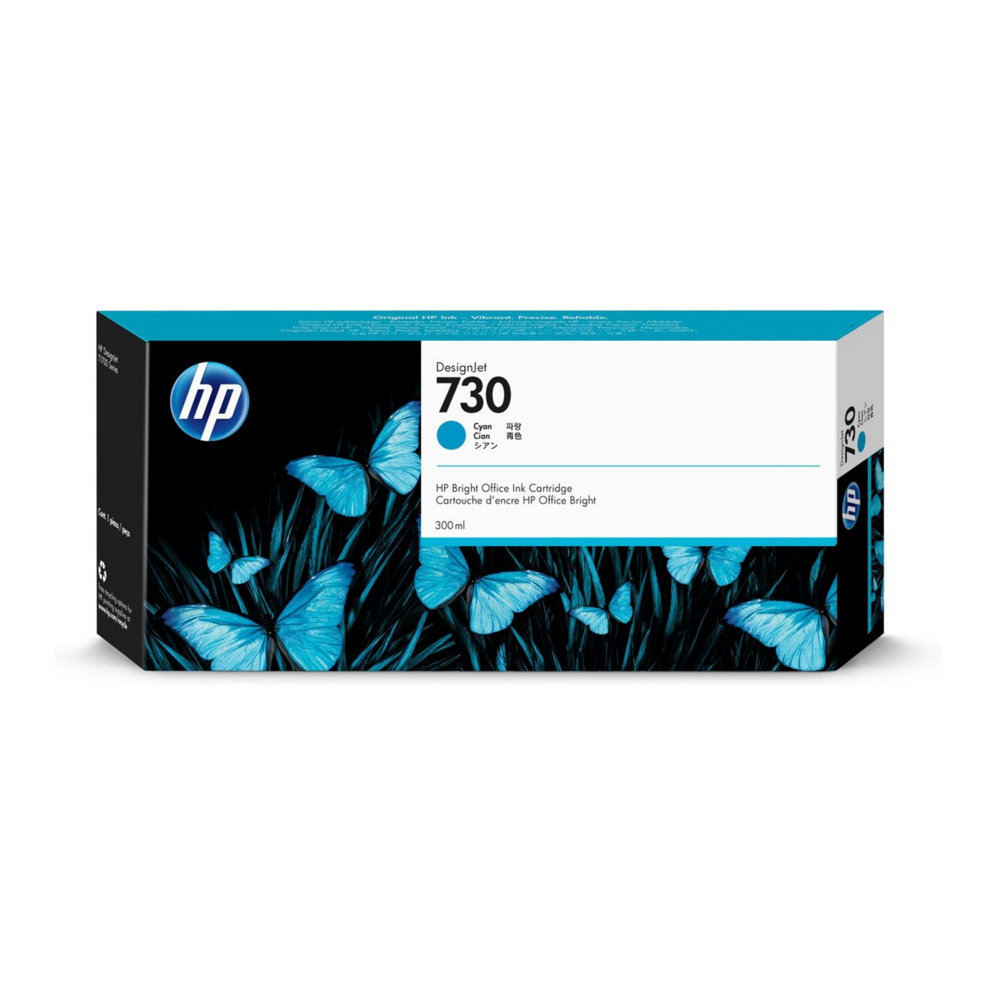 HP 730 CARTUCHO CIAN DESIGNJET 300ml P2V68A