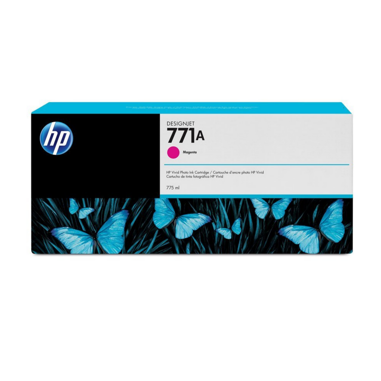 HP 771A CARTUCHO MAGENTA DESIGNJET 775ml B6Y17A