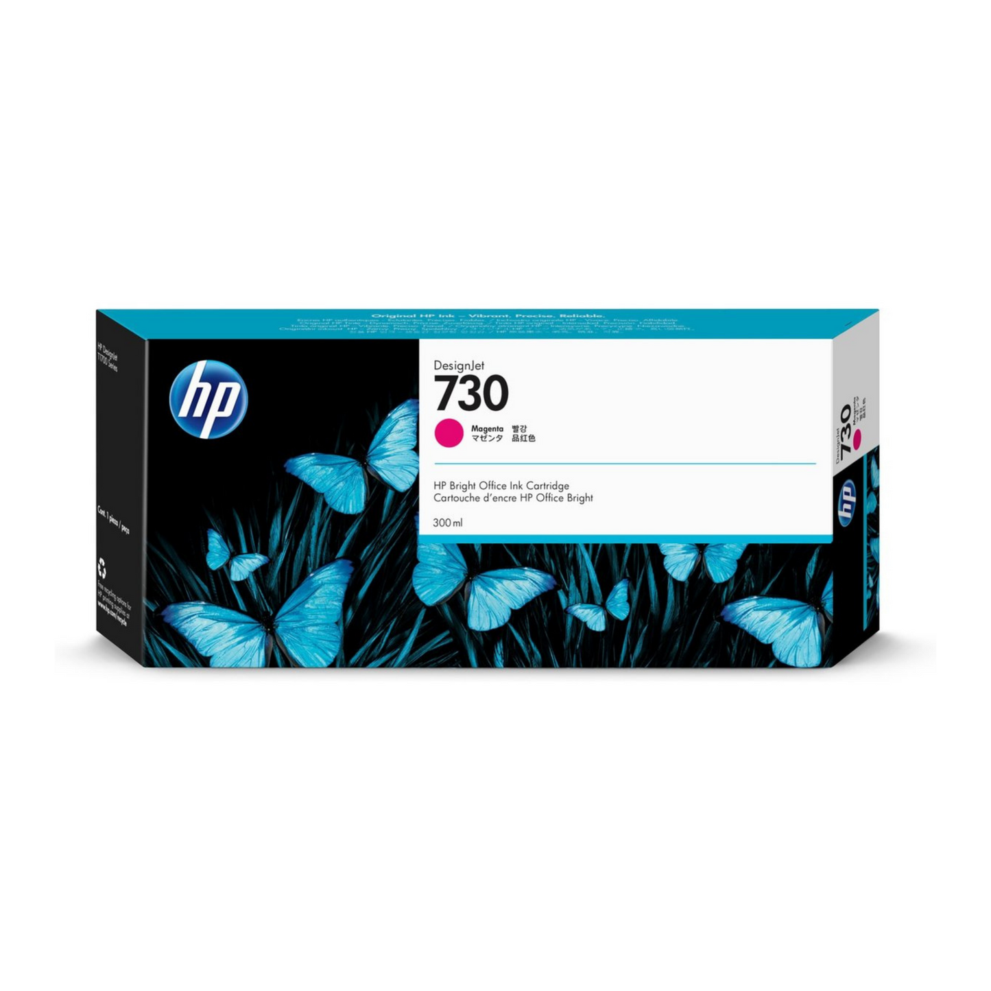 HP 730 CARTUCHO MAGENTA DESIGNJET 300ml P2V69A