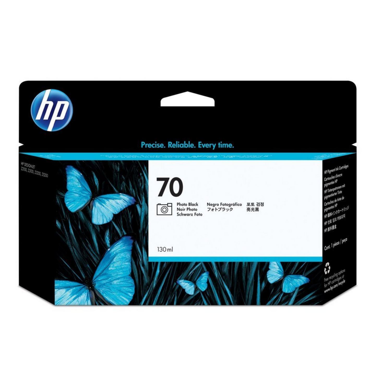 HP 70 CARTUCHO NEGRO FOTOGRAFICO DESIGNJET 130ML C9449A