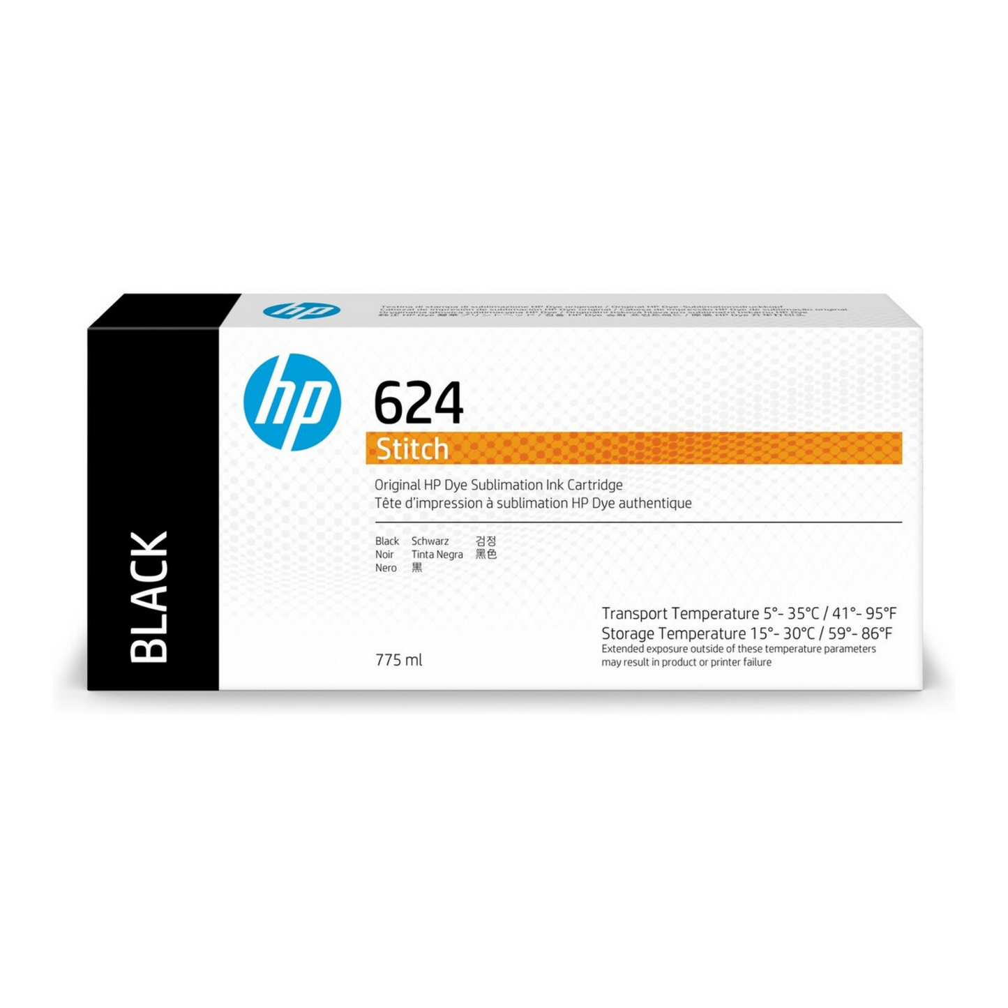 HP 624 CARTUCHO NEGRO SUBLIMACION 775ml 2LL53A