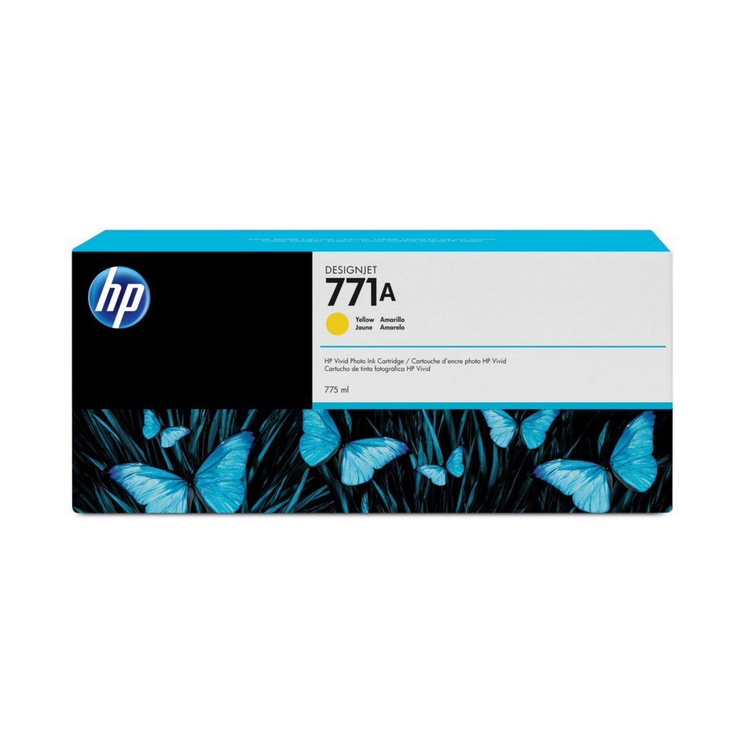 HP 771A CARTUCHO AMARILLO DESIGNJET 775ML B6Y18A