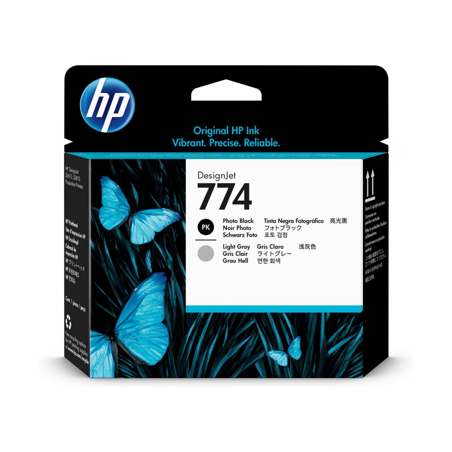 HP 774 CABEZAL DE IMPRESION NEGRO FOTOGRAFICO/GRIS CLARO DESIGNJET P2W00A