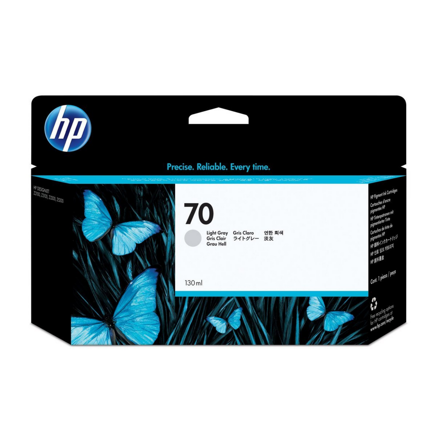 HP 70 CARTUCHO GRIS CLARO DESIGNJET 130ML C9451A