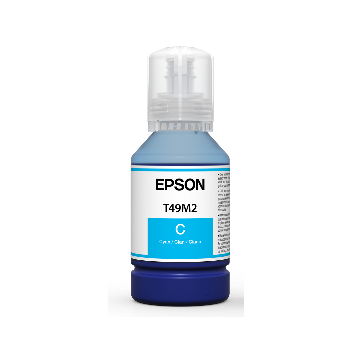 EPSON BOTELLA DE TINTA SUBLIMACION CIAN 140ML T49M220