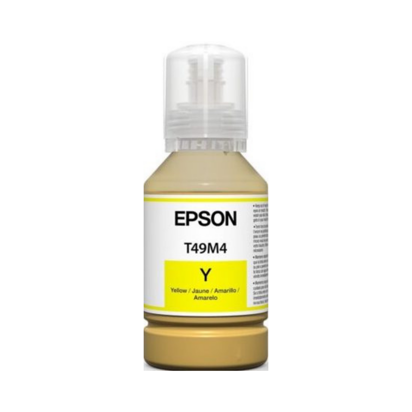 EPSON BOTELLA DE TINTA SUBLIMACION AMARILLO 140ML T49M420