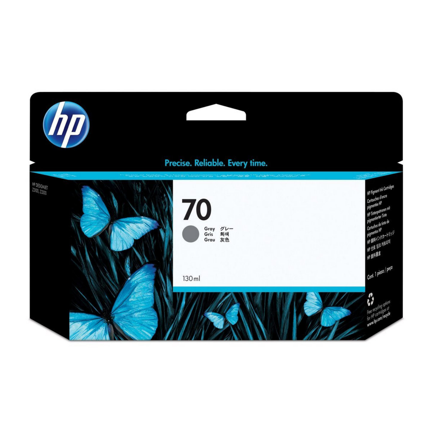 HP 70 CARTUCHO GRIS DESIGNJET 130ML C9450A