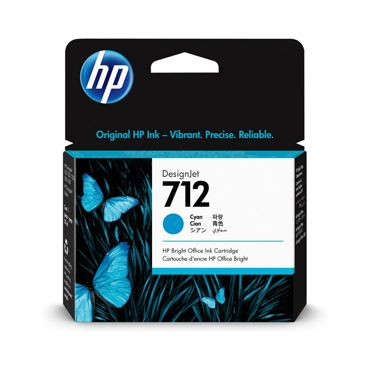 HP 712 CARTUCHO CIAN DESIGNJET 29ml 3ED67A