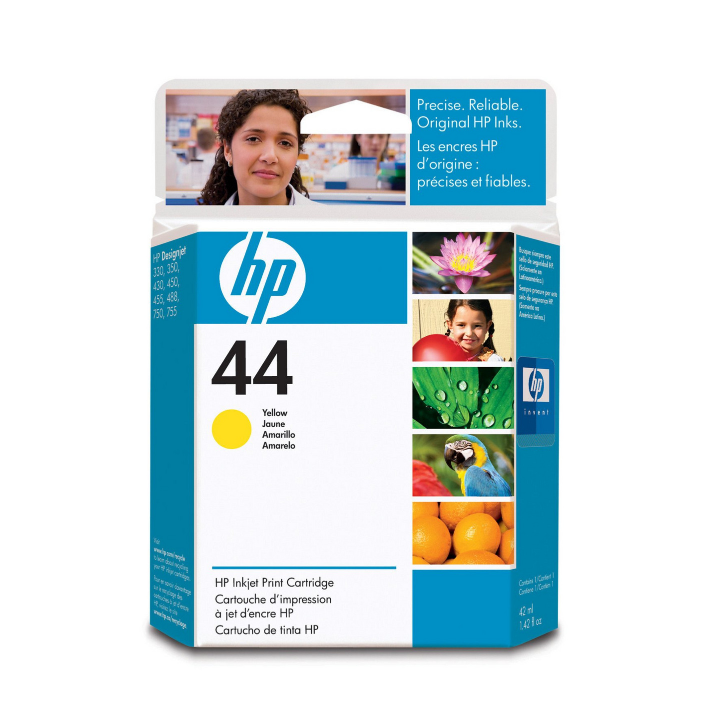 HP 44 CARTUCHO AMARILLO DESIGNJET 51644Y