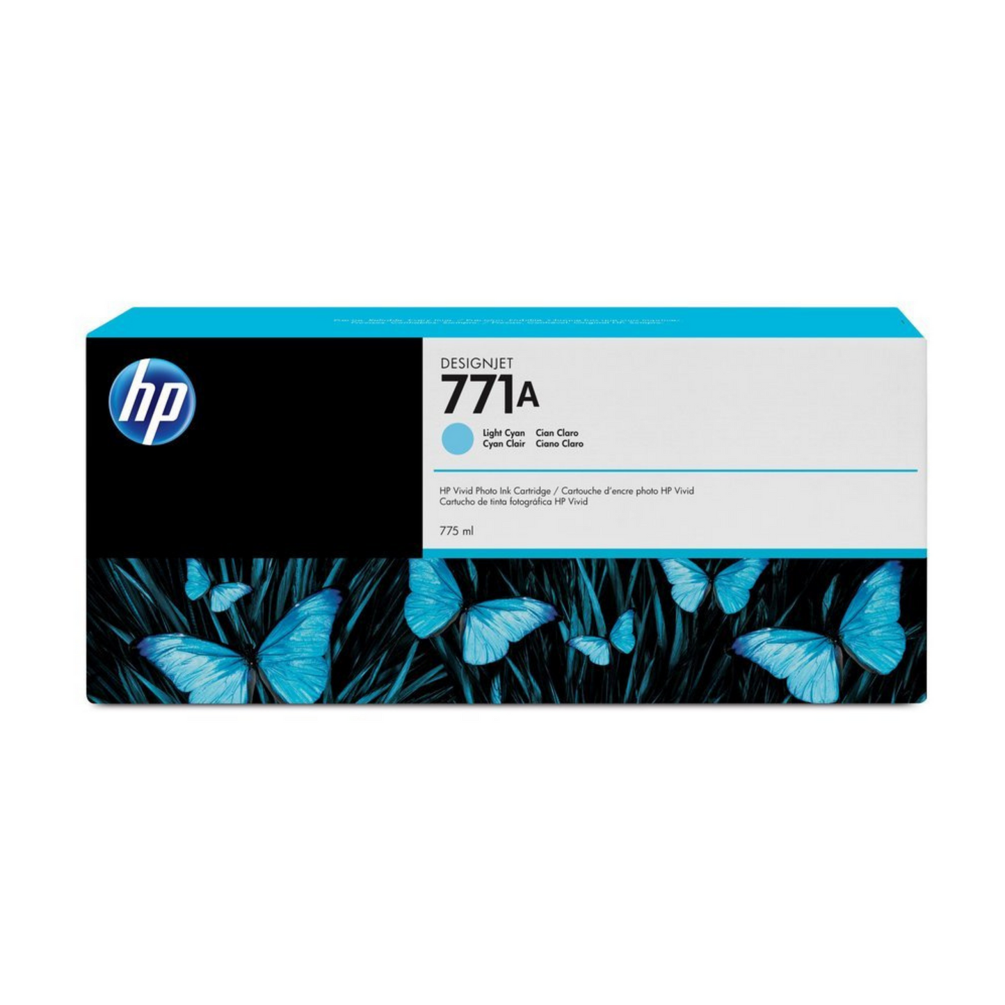 HP 771A CARTUCHO LIGHT CIAN DESIGNJET 775ml B6Y20A
