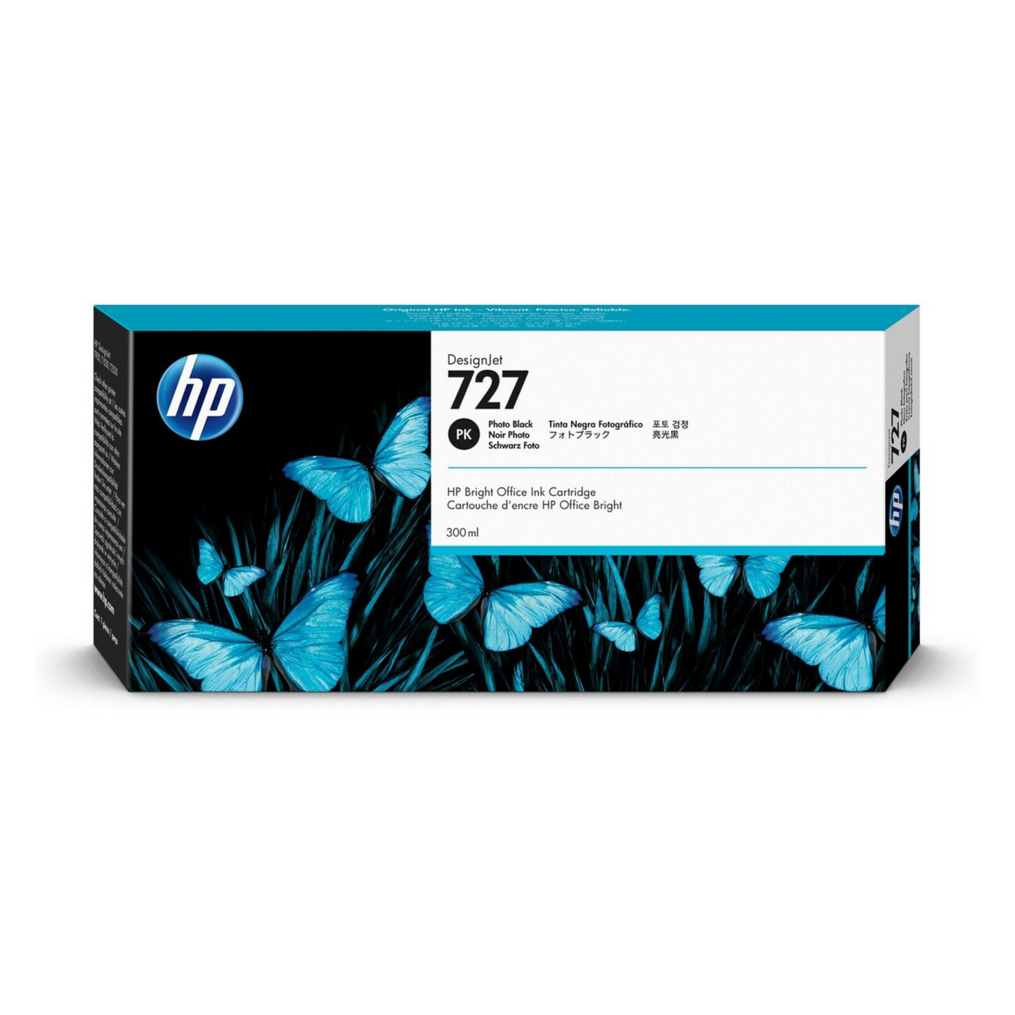HP 727 CARTUCHO NEGRO FOTOGRAFICO DESIGNJET 300ml F9J79A