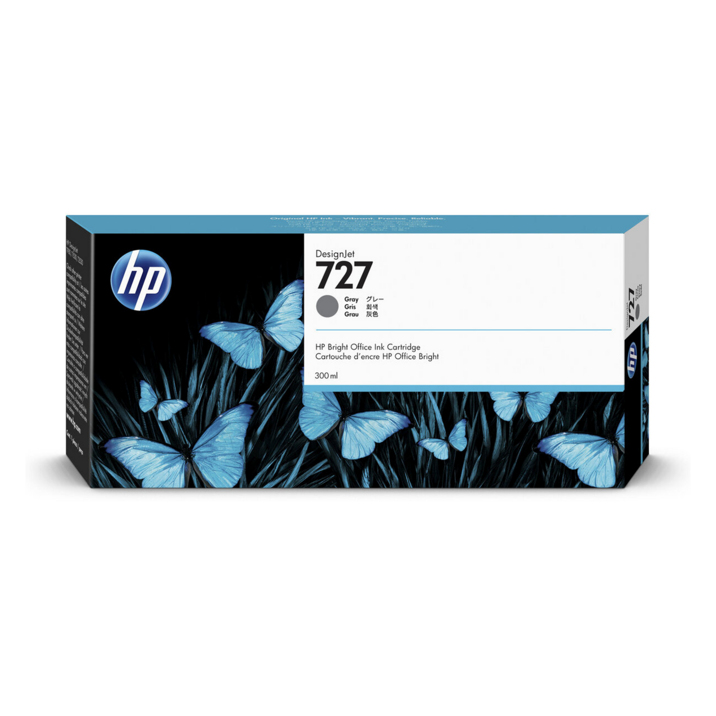 HP 727 CARTUCHO GRIS DESIGNJET 300ml F9J80A