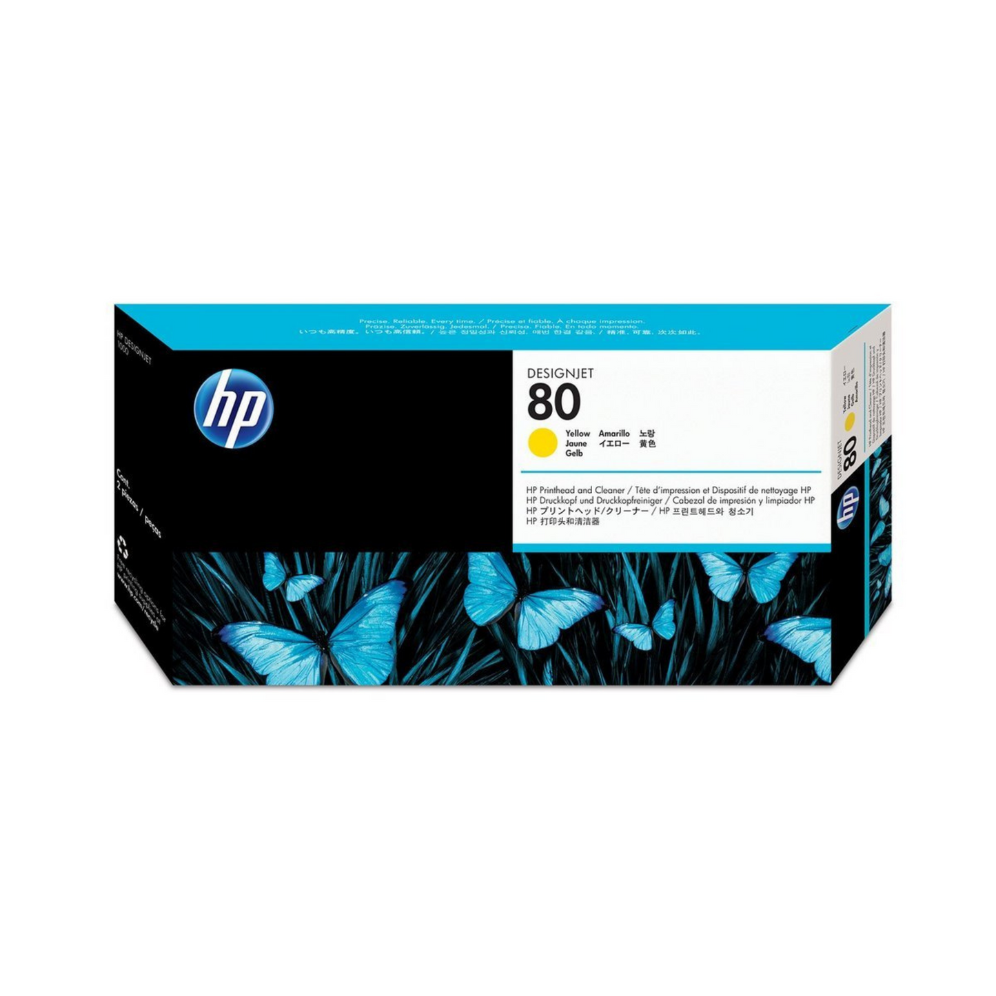 HP 80 CABEZAL DE IMPRESION AMARILLO C4823A