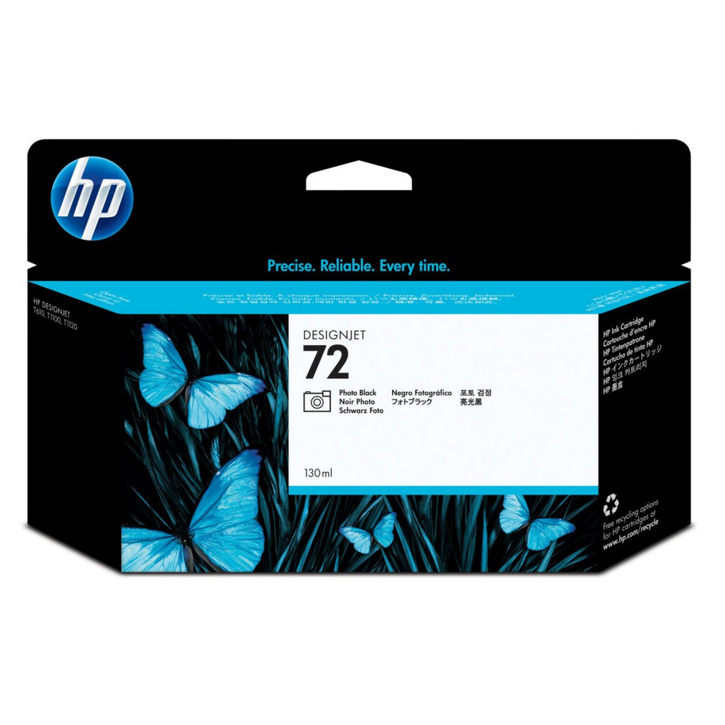 HP 72 CARTUCHO NEGRO FOTOGRAFICO DESIGNJET 130ml C9370A