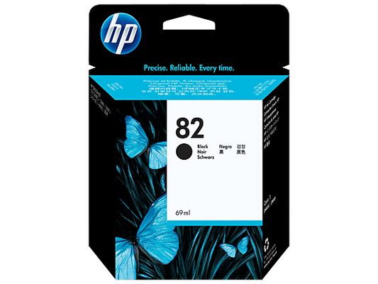 HP 82 CARTUCHO NEGRO DESIGNJET 69ml CH565A