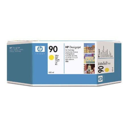 HP 90 CARTUCHO AMARILLO DESIGNJET 400ML C5065A